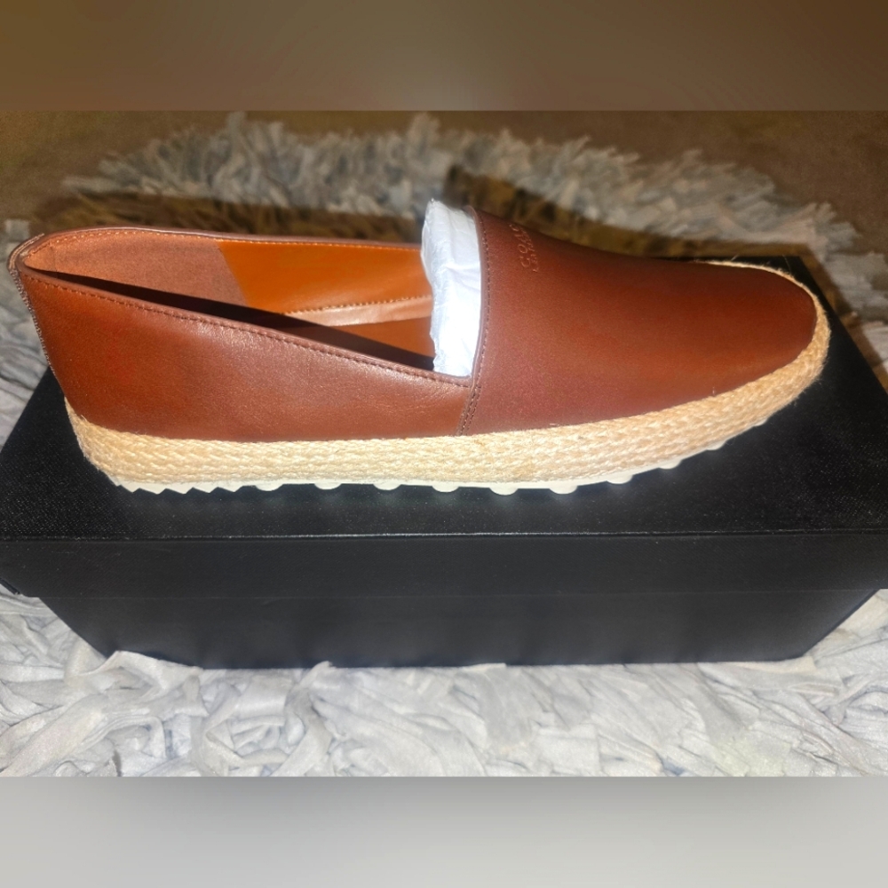 Coach Brown Slip-Ons Loafers